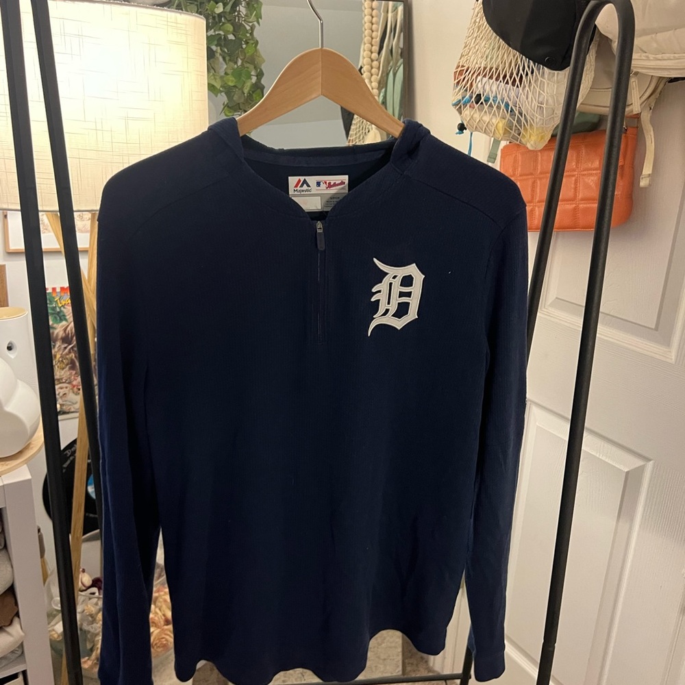 navy blue tigers jacket